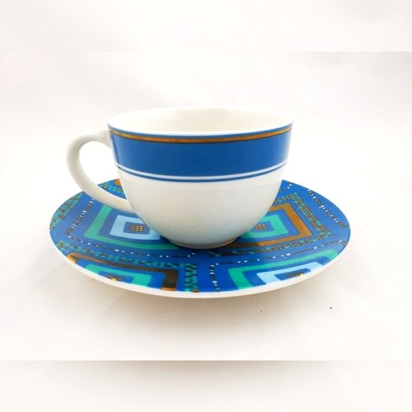 Starbucks Holiday 2006 2oz Espresso Cup & Saucer - Picture 1 of 7